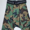 All'ingrosso-2016 Pantaloni da compressione da uomo Calzamaglia da corsa sportiva Pantaloni da palestra da basket Bodybuilding Pantaloni da jogging da uomo Leggings skinny verde militare