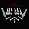 10m 14mm 18mm mini NC kit mâle pointe de remplacement des ongles en céramique pour dab rigs bangs en verre pipe à eau en verre VS quartz banger