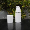 15ml 30ml 50ml High Quality White Airless Pump Bottle -Travel Refillable Cosmetic Skin Care Cream Dispenser, PP Lotion Packing Container