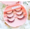 Wholesale- Acrylic Cute Bow False Make Up Cosmetic Eyelashes Storage Case Bow Makeup Plastic Box Home Tools