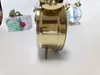 Modern mekanik çalar saat elle sarma altın rengi kaliteli ücretsiz kargo