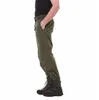 Mens lastbyxor manlig taktisk byxa militär casual jogger camo multi pocket byxa kamouflage armé stil baggy kläder