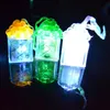 Ventes Mini extérieur belle couleur changeante LED décoratif boîte-cadeau de noël veilleuse # B591