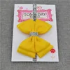 196 Kolor New Baby Hair Bow Flowband Silver Ribbon Hair Opaska ręcznie robione DIY Hair Akcesoria dla dzieci Noworodka 30P6756453