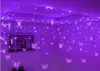 Wielokolorowy Motyl LED String Strin Holiday Lights Boże Narodzenie Lampy ślubne 4M 100SMD 110V / 220V EU / US / UK / AU