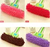 Easy to Clean Wipers Chenille Floor Wipes Plush Mop Shoe Cover Non Slip Water Absorb Colorful