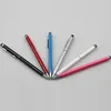100Pcslot High Quality 2 in 1 Stylus Touch Pen Colorful Crystal Capacitive Touch Pen for universal smartphone android phone9639862