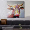 Immagini di animali astratti Wall Art Decorativo Home Decor Pittura murale Pittura a olio moderna su tela Commercio all'ingrosso in vendita