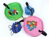 100pcs/lot Free Shipping 45cm Portable Kids Children Toy Storage Bag Organizer Home Outdoor Play Mat Blanket Size S