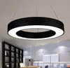 Il pendente moderno del cerchio dell'ufficio LED di trasporto libero illumina il lampadario a bracci sospeso rotondo dell'anello della lampada di pendente della sospensione rotonda LLFA