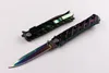 Cuchillo plegable táctico de supervivencia de pez espada OED 5CR13 57HRC Knifes de cuchillas de titanio EDC Plegable de bolsillo hechos en China