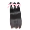 Greatremy Retail Obehandlat brasilianska hårbunt Silky raka mänskliga hårförlängningar 3st 8 "~ 30" REMY Human Hair Weave Weft Drop Shipping