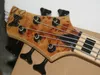 Custom 5 Strings Bass Guitar HOT SALE 5 strings Electric bass guitar Natural one piece body OEM available High Quality