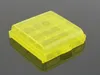 100pcs/lot Free Shipping Hard Plastic Case Cover Holder For AA AAA 14500 10440 Battery Storage Box Bottle