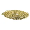 5mm 76 cm hiphop link ketting lange ketting goud verzilverd sieraden voor hangers party club slijtage