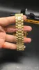 Luxury Mens Marque Regarder Big Diamonds Corpsel Big Taille 40 mm montre Hip Hop Rappers Full Iced Out Gold Case Automatic Watch4034469