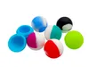 Sample- 1 piece Colorful Non-stick Silicone Ball Container For Wax Bho Oil Butane Vaporizer Silicon Jars Dab Wax Container