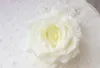 Simulation haut de gamme fleur rose soie tissu fausses fleurs 13 cm bricolage prise murale fournitures de mariage