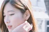 infinity compound stud earrings new fashion women's lovely stud earring whole gift331C