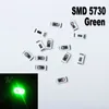 4000PCS /リール0.2W SMD 5730 5630翡翠緑LEDランプダイオード超明るい