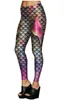 Leggings Sirène écailles de poisson jeggings femmes sirène collants minces queue nageoires brillant Fitness crayon pantalon imprimé pantalon extensible Roupas B3535