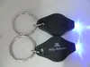 LED diamond Keychain light KEYCHAIN GIFT light purple UV detector