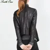 Giacche in pelle scamosciata all'ingrosso Giacca in pelle sintetica Giacca da donna firmata capispalla moda supernova Jaqueta couro Biker perfecto leren jas