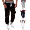 Atacado-homens moda jasgador dança esportiva esportiva baggy calças harem calças calças calças de moletom