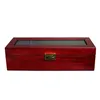 Gift for Luxury Rose WoodWalnutMahogany Box Storage Display Case for Brand Watches 6 Grids Watch Boxes OEMDrop 4214134