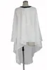 1 stks 100% polyester doek witte kleur schoonheidssalon cape kappers kapsel toga anti-statische kapper snijden cape