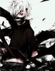 Anime Grim Tokyo Ghoul Cosplay perruque gourou Ken Kane argent blanc court droite fibre cheveux perruque cheveux postiche fête halloween COS accessoires de déguisement