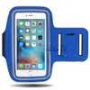 Per iPhone XS MAX Sport impermeabili Custodie per bracciali da corsa Custodia per allenamento Borsa da braccio per cellulare con borsa OPP