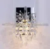 2017 NOUVEAU Salon Chambre Chevet Lampe En Cristal Nouvelle Tête Unique Allée Simple Moderne Lampe Murale En Cristal LED MYY