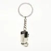 Free Shipping Cute Metal Keychain 2016 Hot Gift Mini Truck Key Chain Key Ring