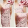 Nieuwe Tony Ward Avondjurk Haute Couture Mermaid One Shoulder Long Lace Party Town Vrouwen Jurk