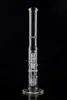 45 cm Height Straight Glass bongs arm tree perc fliter and Birdcage percolator thick glass Pipe water pipe with 18mm joint