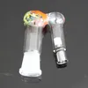 Adaptateur de bong en verre de belle couleur pour adaptateur en verre de vaporisateur d'ego ecigarette de l'adaptateur de vaporisateur en verre de cigarette électronique