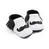 barba Baby First Walkers Scarpe da bambino in pelle PU scarpe da neonato per neonati Design con nappe scarpe con suola morbida Prevenire le scarpe vendita calda Scarpe