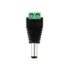 DC 12V 5.5*2.1 Plug Male Female Adapter Connector Male For 5050 3528 LED Strip Light Power Supply