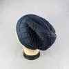 Discount Winter Warm Unisex Knitted Beanies Hat Thick Fleece Slouchy Solid Outdoor Ski Skullies Cap 10pcs/lot