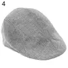 Intero-Uomo Donna Moda Berretto con visiera Cappello piatto Berretto Cappelli Cabbie Newsboy Country Golf Style 9HBG208Z