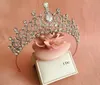 Princesse couronne diadème mariage mariée argent cristal strass cheveux accessoires bandeau bijoux casque reine couronne femmes fête bijoux