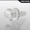 2015 New design mobius glass bowl with 14mm 14.4mm male joint glass on glass smoking bowl 18.8mm 18mm joint size free shipping