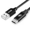 USB Typ C Kabel Nylon Pleciony Przewód Szybka ładowarka z złączem odwracalnym dla urządzeń USB typu C FCC CP65 CE RoHS