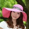 2016 New Wide Brim Floppy Fold Sun Hat Summer Hats for Women Out Door Sun Protection Straw Hat Women Beach Hat