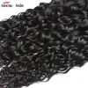 Ishow 8A Brazilian Water Wave 4 Bundles Weft Wet And Wavy Virgin Human Hair Weave Whole Extensions Peruvian for Women All Ages5326244