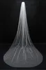 Top Quality Best Sale Cheap Romantic Mantilla veil Chapel White Ivory Cut Edge Veil With Comb One Fashion Designer Line Edge Veil