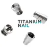 Ручной инструмент Metal Banger Domeless Titanium Nail 10mm 14mm Male Femal Joint 2/4/6 in 1 с 6 различными типами