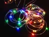 2m 20leds 5m 50leds LED String Light Outdoor Do Bożego Narodzenia Wróżki Światła Miedź Drut Lampa Gwiaździsta Oświetlenie z Moc baterii 3AAA