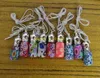 100pcs / lot Livraison gratuite en gros 3 ML Polymer Clay Perfume Bottrges Boulon à rouleau vide Pendre Car